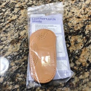 New Foot Smart Leather Arch Insole size 7 women’s